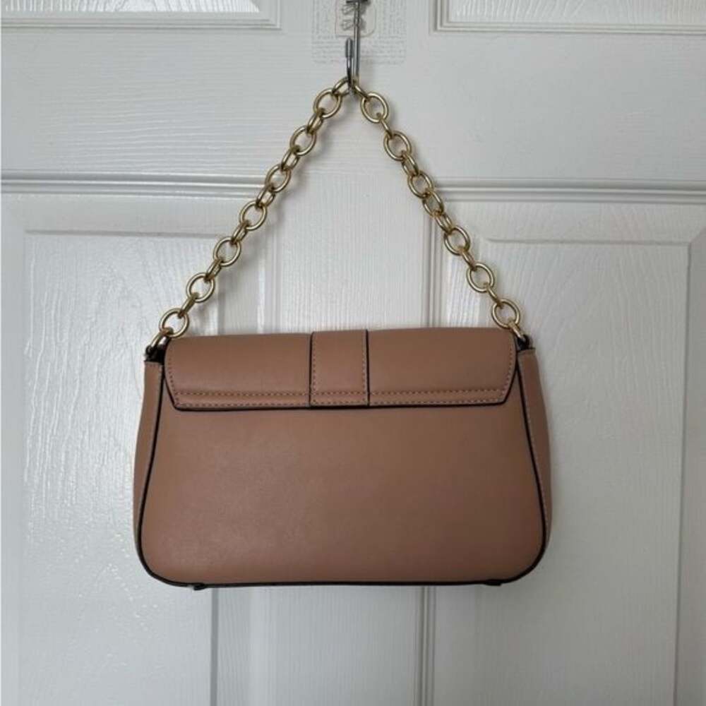 a new day Tan Shoulder Bag with Gold Chain - Picture 4 of 11